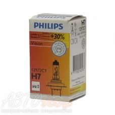 Лампа галогенная Н7 55 Philips +30%