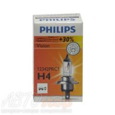Лампа галогенная 60/55 Philips H4 Premium +30%